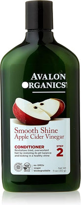 Avalon Organics Smooth Shine Apple Cider Vinegar Conditioner - 312ml