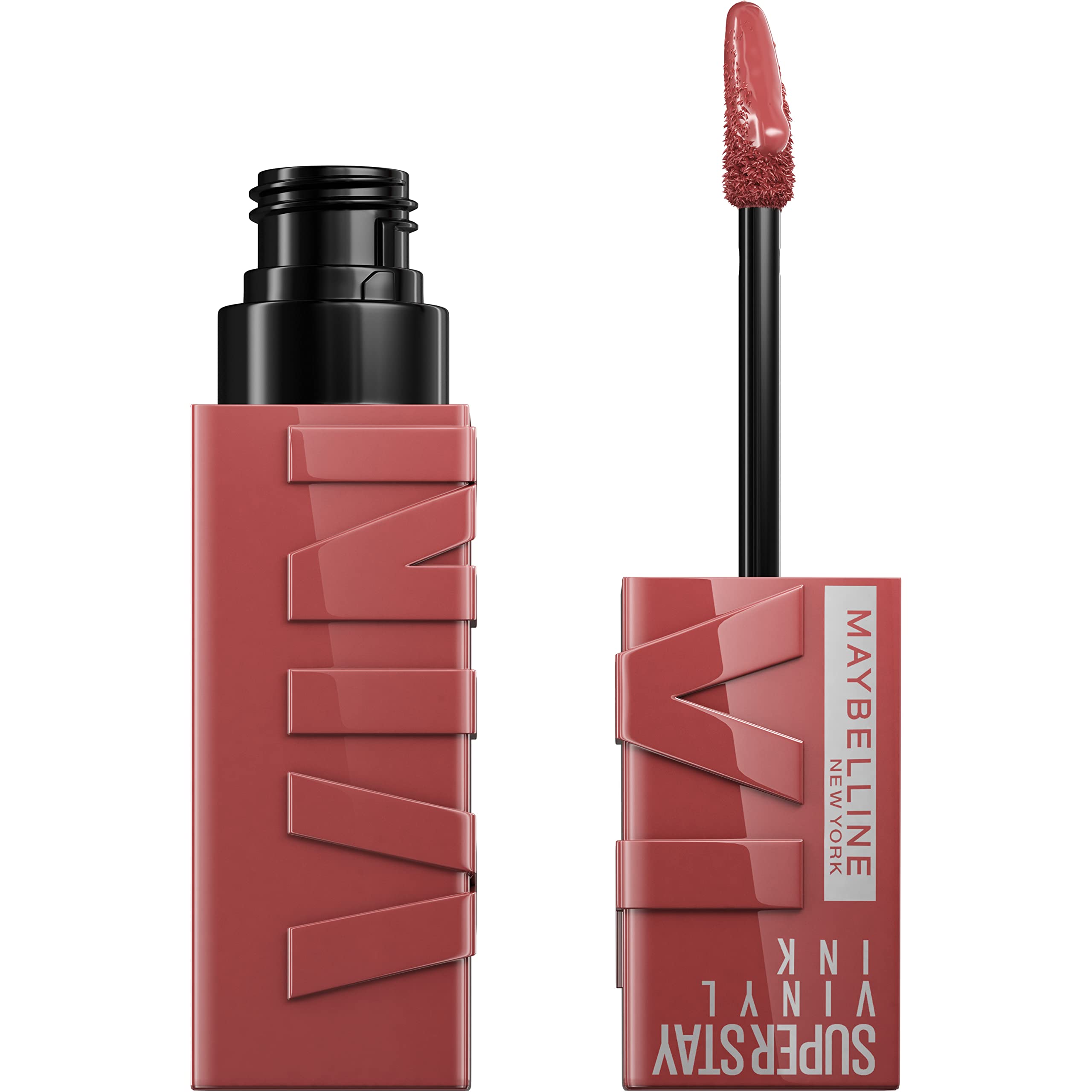 Maybelline Super Stay Vinyl Ink Longwear Liquid Lipcolor - Peppy Pink | Highly Pigmented & Shine