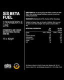 Science in Sport Beta Fuel 80 Energy Drink Powder - Strawberry Lime, 15 x 82g Sachets