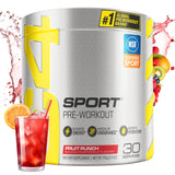 Cellucor C4 Sport Pre-Workout Powder - Fruit Punch Flavor - 7.4oz (210g) - Hydration & Performance