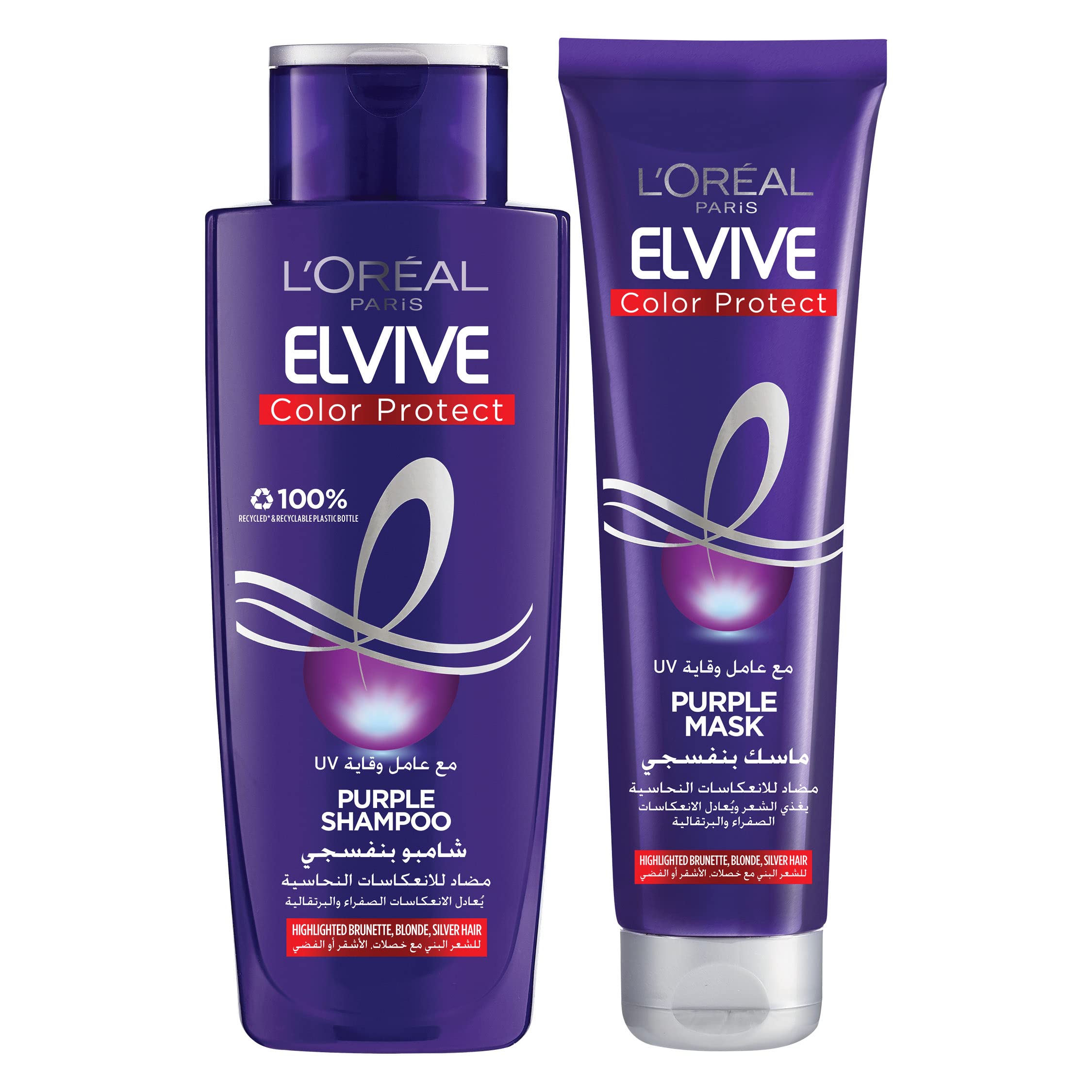 L'Oréal Elvive Colour Protect Purple Shampoo & Conditioner