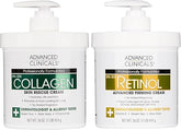 Advanced Clinicals Retinol & Collagen Body Care Set