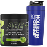 Applied Nutrition Bundle: ABE Pre Workout 375g + 750ml Steel Protein Shaker