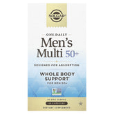 Solgar One Daily Men's Multi 50+ - 60 Vegan Capsules for Heart & Prostate Support