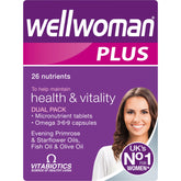 Wellwoman Plus Omega 3-6-9 - 56 Tablets & Capsules for Women's Health