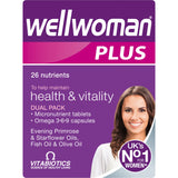 Wellwoman Plus Omega 3-6-9 - 56 Tablets & Capsules for Women's Health