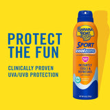 Banana Boat Sport Cool Zone Sunscreen SPF 50 Spray (Twin Pack)
