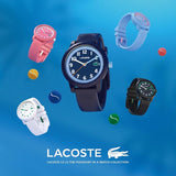 Lacoste Kids' White Dial Silicone Watch - 2030011