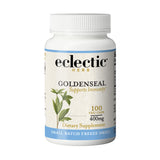 Eclectic Institute Goldenseal Root 400mg Capsules for Immune Support - 100 Count