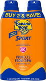 Banana Boat Sport Ultra Sunscreen Spray Twin Pack - SPF 50