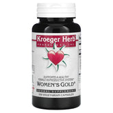 Kroeger Herb Women's Gold Supplement - 100 Capsules for Female Wellness