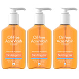 Neutrogena Oil-Free Acne Fighting Facial Cleanser with Salicylic Acid - 9.1 fl. oz, 3 pk
