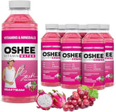 Oshee Vitamin Red Grape & Dragonfruit Flavored Water - 555ml Energizing Hydration