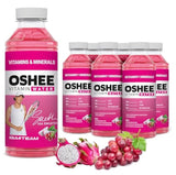 Oshee Vitamin Red Grape & Dragonfruit Flavored Water - 555ml Energizing Hydration