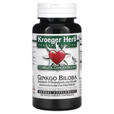 Kroeger Herb Ginkgo Biloba Extract Capsules - 90 Count