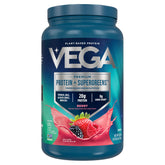 Vega Protein & Greens Berry Vegan Protein Powder - 20g Plant-Based Protein with Veggies, 26 Servings, 1.7lb