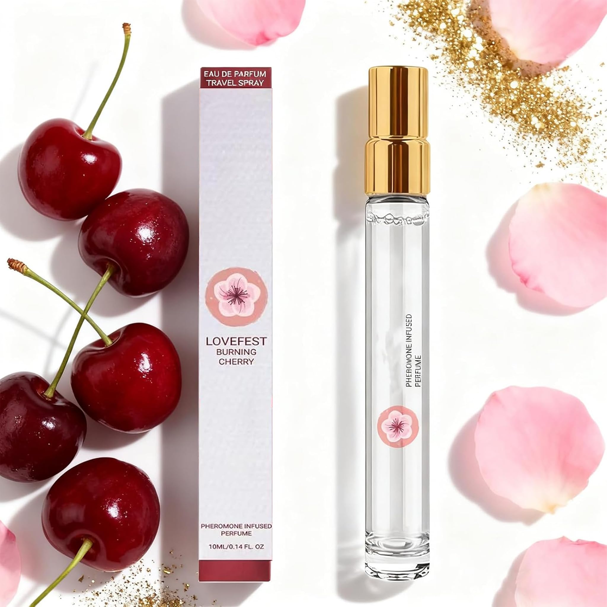 Leyoom Eau De Parfum Travel Spray - Lovefest Burning Cherry, Long-Lasting Fragrance (100 ml)