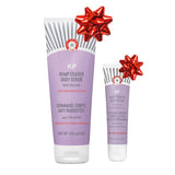 First Aid Beauty KP Bump Eraser Body Scrub Exfoliant with 10% AHA – 8 oz + Bonus 1 oz Travel Size