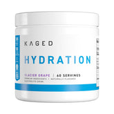 Kaged Electrolytes Muscle Hydra-Charge Powder - 60 Servings Glacier Grape - Performance Hydration