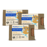 Motherlove Baby & All Gentle Castile Soap - Sweet Oatmeal (3 Pack)