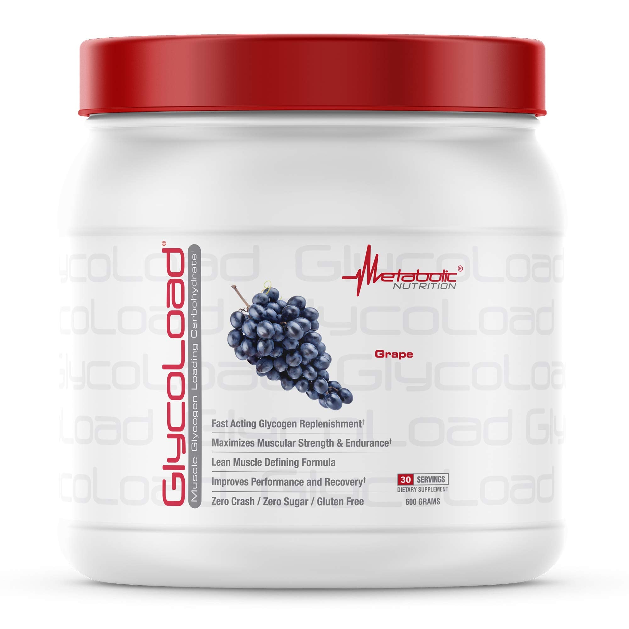 Metabolic Nutrition GlycoLoad Grape Supplement 600g – Carbohydrate Loading & Recovery Support