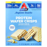 Atkins Anytime Snacks Protein Wafer Crisps - Lemon Creme (5 Bars)