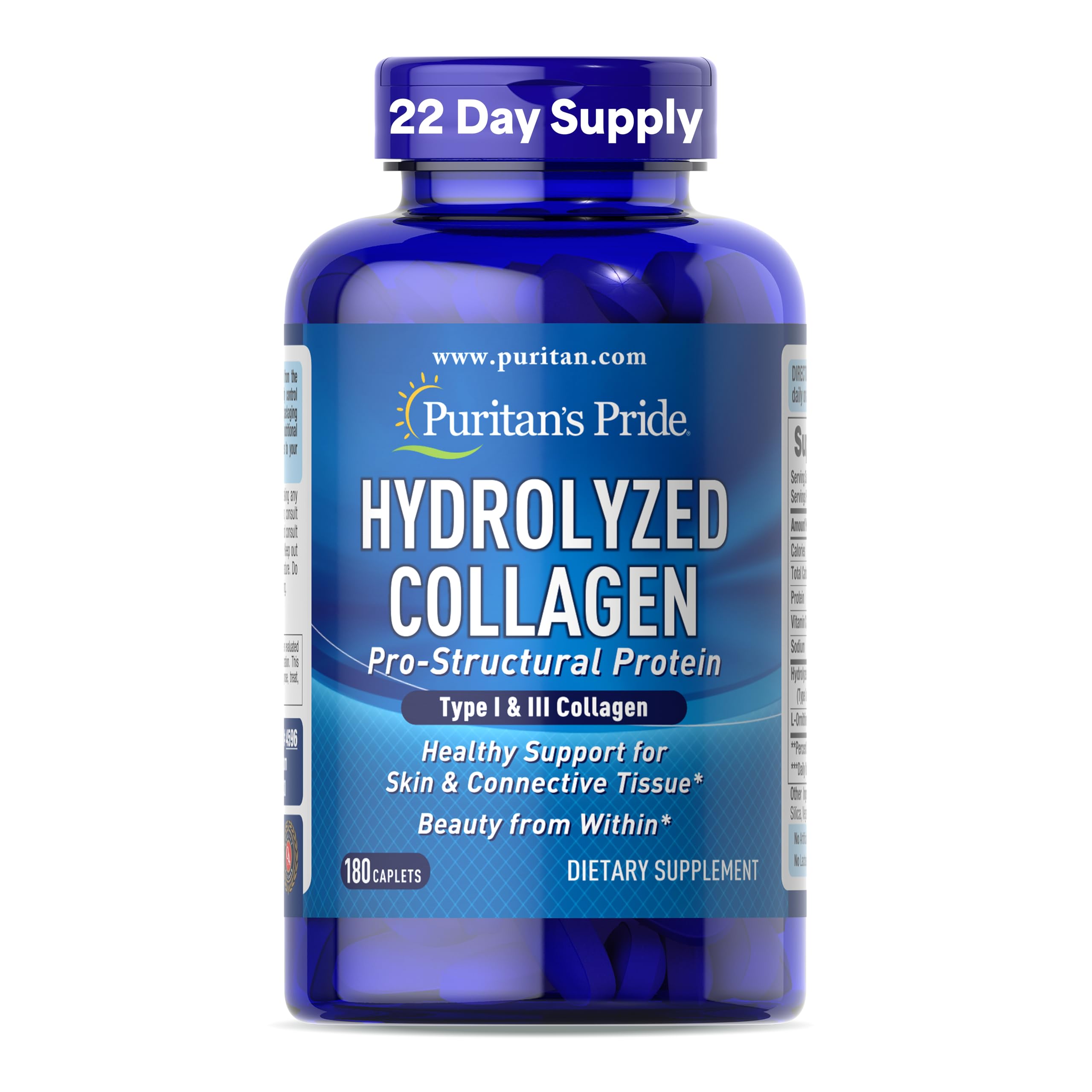 Puritan's Pride Hydrolyzed Collagen - Skin & Joint Support