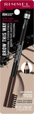 Rimmel Brow This Way Eyebrow Pencil - Black Brown (004)