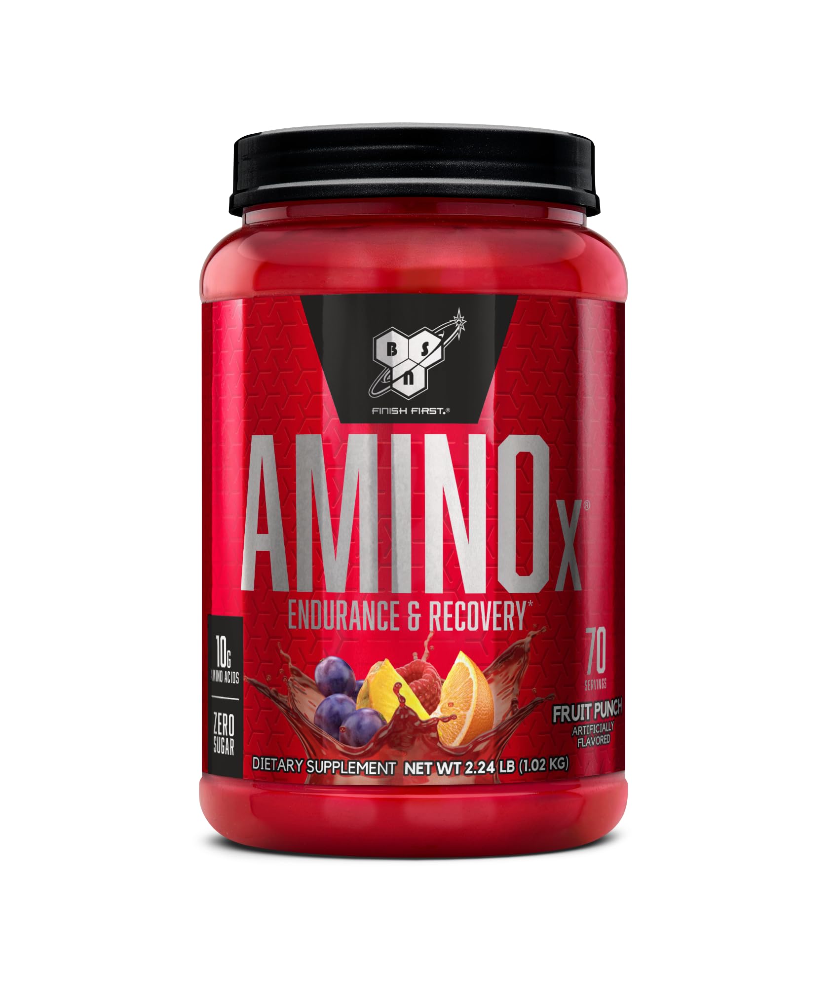 BSN Amino X Fruit Punch 70 Servings BCAA Recovery Support