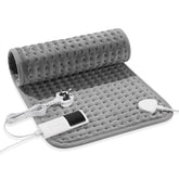 SKY-TOUCH Electric Heating Pad - Back, Neck, Shoulder & Belly Relief (9 Temp Levels, Machine Washable)