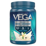 Vega Protein & Greens Creamy Vanilla Vegan Powder - 25g Plant Protein + Veggies, 11 Servings, 1.2lbs