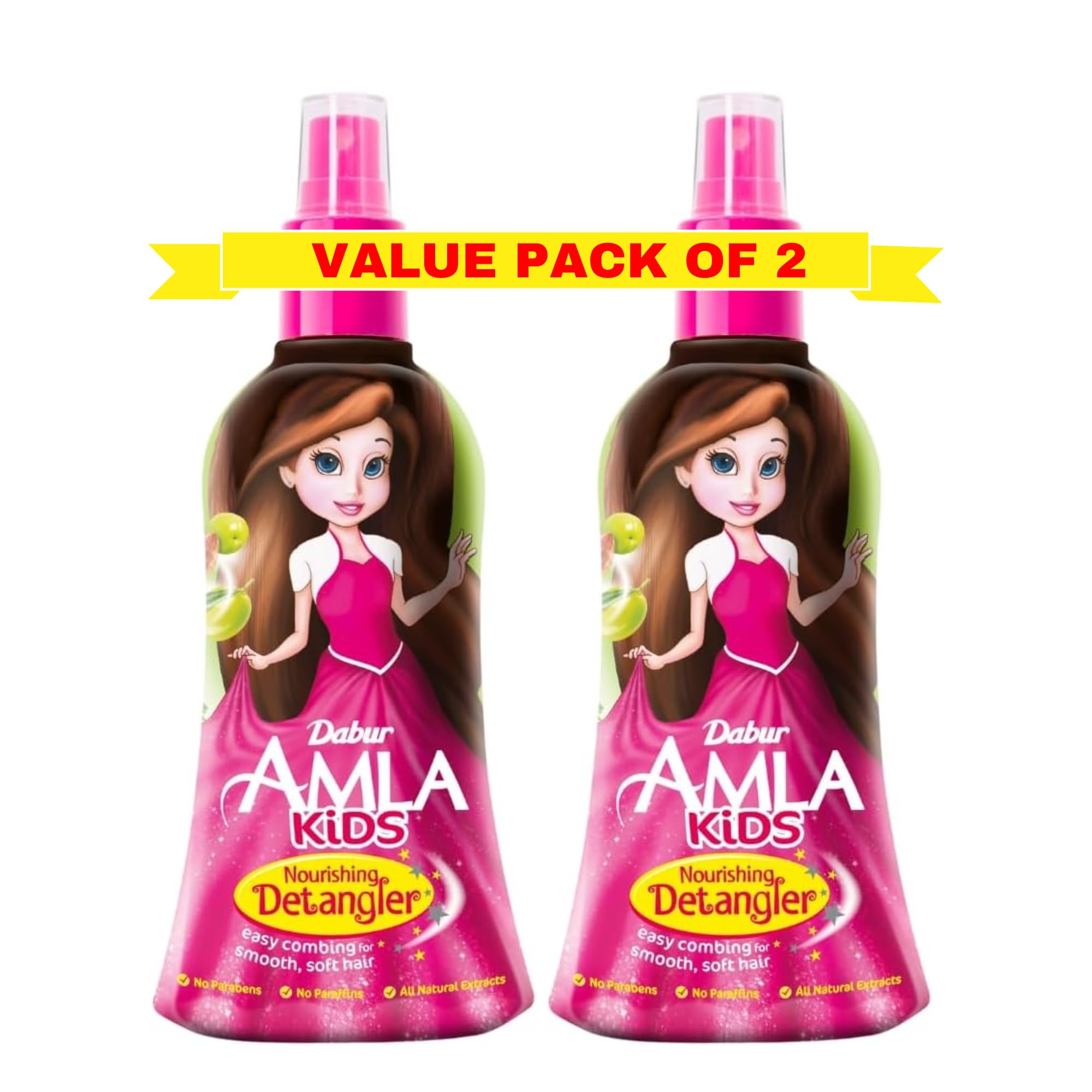 Dabur Amla Kids Nourishing Detangler (2x200ml Value Pack)