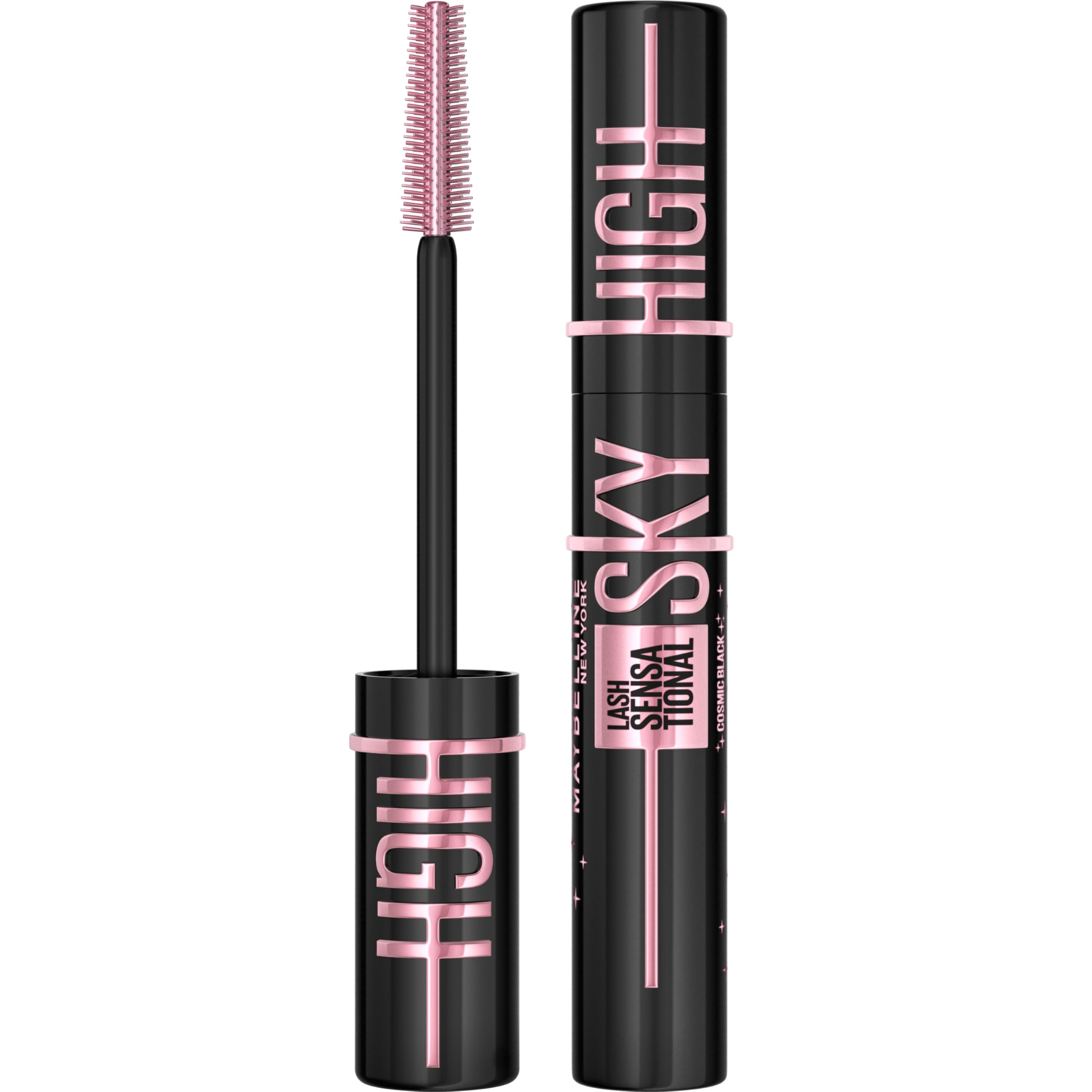 Maybelline Lash Sensational Sky High Mascara - Volumizing & Lengthening | Cosmic Black