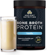 Ancient Nutrition Bone Broth Protein Powder Vanilla - Gut, Muscle, Collagen
