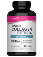 NeoCell Super Collagen+C Tablets - 6,000 mg, Types 1 & 3 - 250 Count