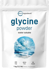 Unbranded Glycine Powder Sleep & Brain Support 1kg