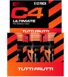 Cellucor C4 Ultimate Pre-Workout Shot - Tutti Frutti 12 x 60ml