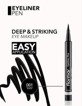 Flormar Black Eyeliner Pen - Precise & Long-lasting