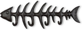 Abbott Collection Iron Age Fishbone Hook - Rustic Wall Decor