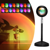Sunset Night Light - 16 Colors & 4 Modes Projection Lamp with Remote Control