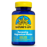 Nature's Life Magnesium Malate 100 Tablets (200mg) - Energy & Muscle Support