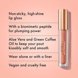 ICONIC London Lip Plumping Gloss - Nearly Nude