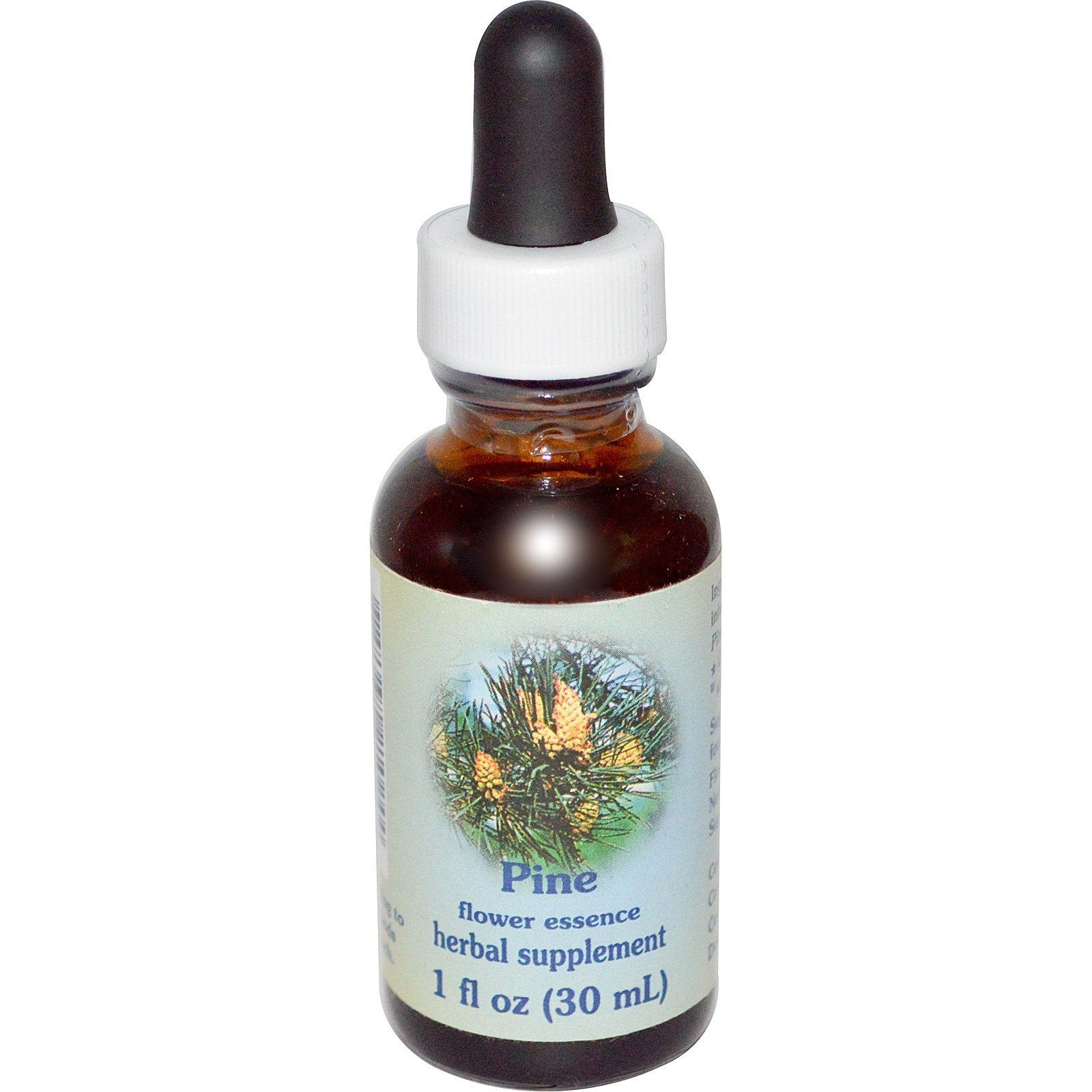Healing Herbs Pine Flower Essence Dropper - 1 fl oz for Forgiveness & Guilt Relief