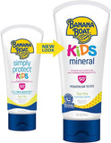 Banana Boat Kids Mineral Sunscreen SPF 50 (Twin Pack)