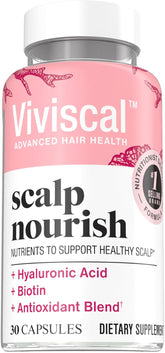 Viviscal Scalp Nourish Hair Growth Supplement - 30 Count (1 Month Supply)