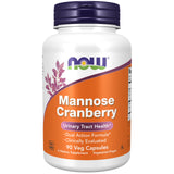 Now Foods Mannose Cranberry - 90 Veg Capsules | Urinary & Immune Support
