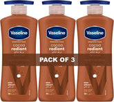 Vaseline Intensive Care Cocoa Radiant Body Lotion - 3 x 400ml