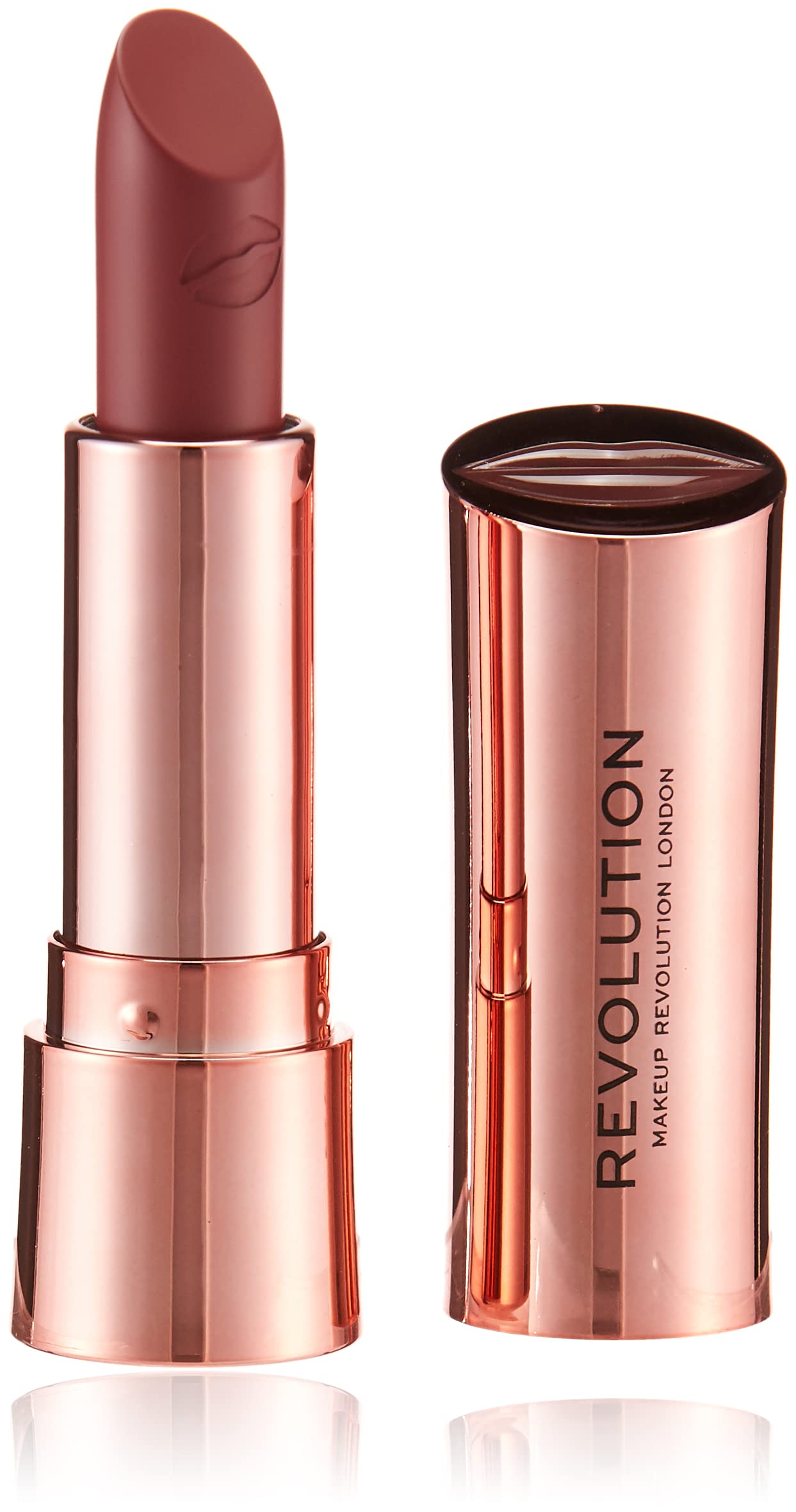 XX Revolution MakEUp Satin Kiss Lipstick Rose, Rose - Ultimate Smooth Long Lasting Lip Color