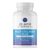 Multi Collagen Complex Capsules (Types I, II, III, V & X) - Grass-Fed Peptides (90 Caps)