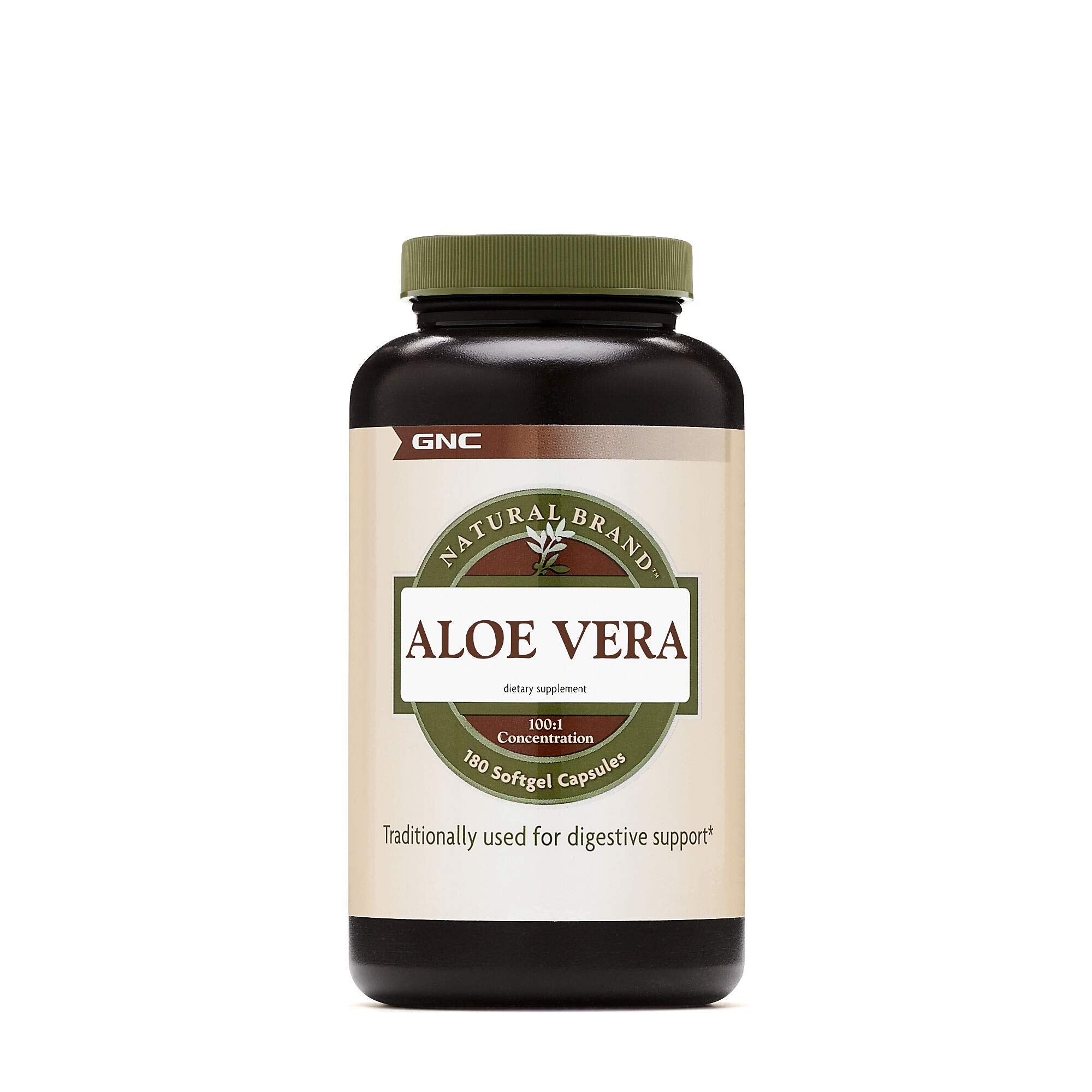 GNC Natural Brand Aloe Vera - Soothing & Hydrating Gel/Supplement